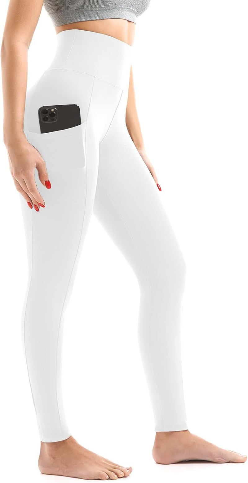 Flex & Grace MotionFlow Pocket Leggings | High-Waisted Gym & Yoga Leggings