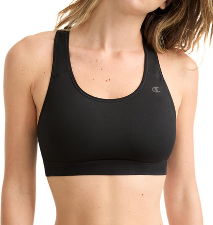 Flex & Grace SculptFit High-Impact Sports Bra – Moisture-Wicking Racerback