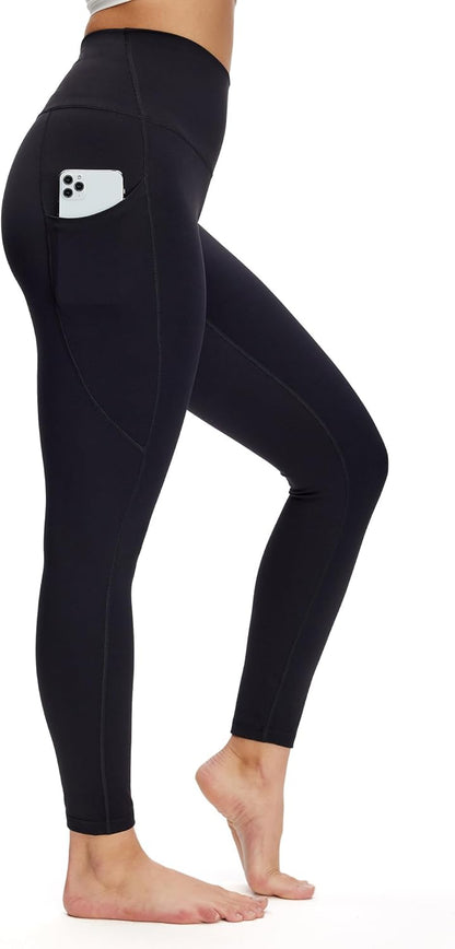 Flex & Grace SculptFit Pocket Leggings – High-Waisted Buttery Soft Yoga Leggings
