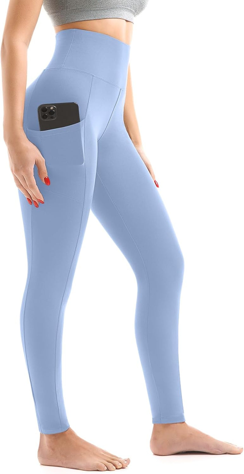 Flex & Grace MotionFlow Pocket Leggings | High-Waisted Gym & Yoga Leggings