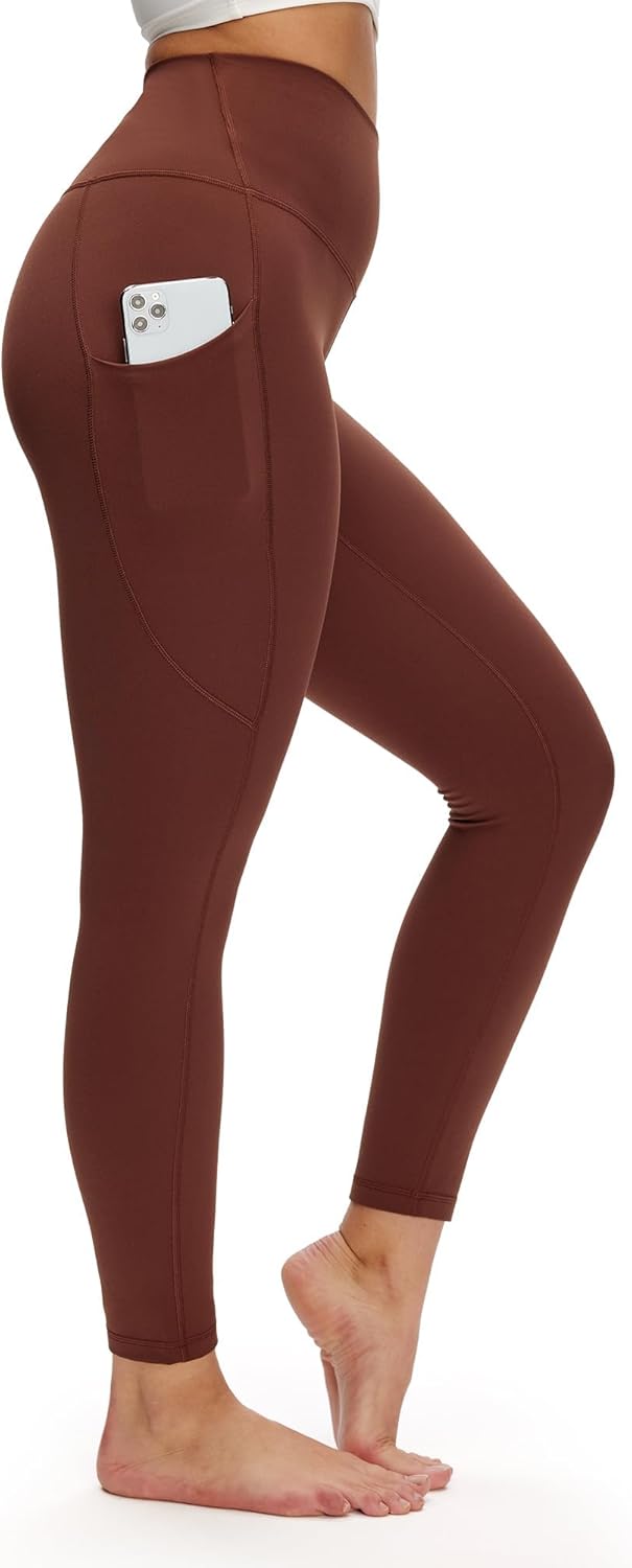 Flex & Grace SculptFit Pocket Leggings – High-Waisted Buttery Soft Yoga Leggings