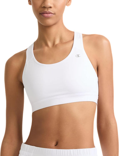 Flex & Grace SculptFit High-Impact Sports Bra – Moisture-Wicking Racerback