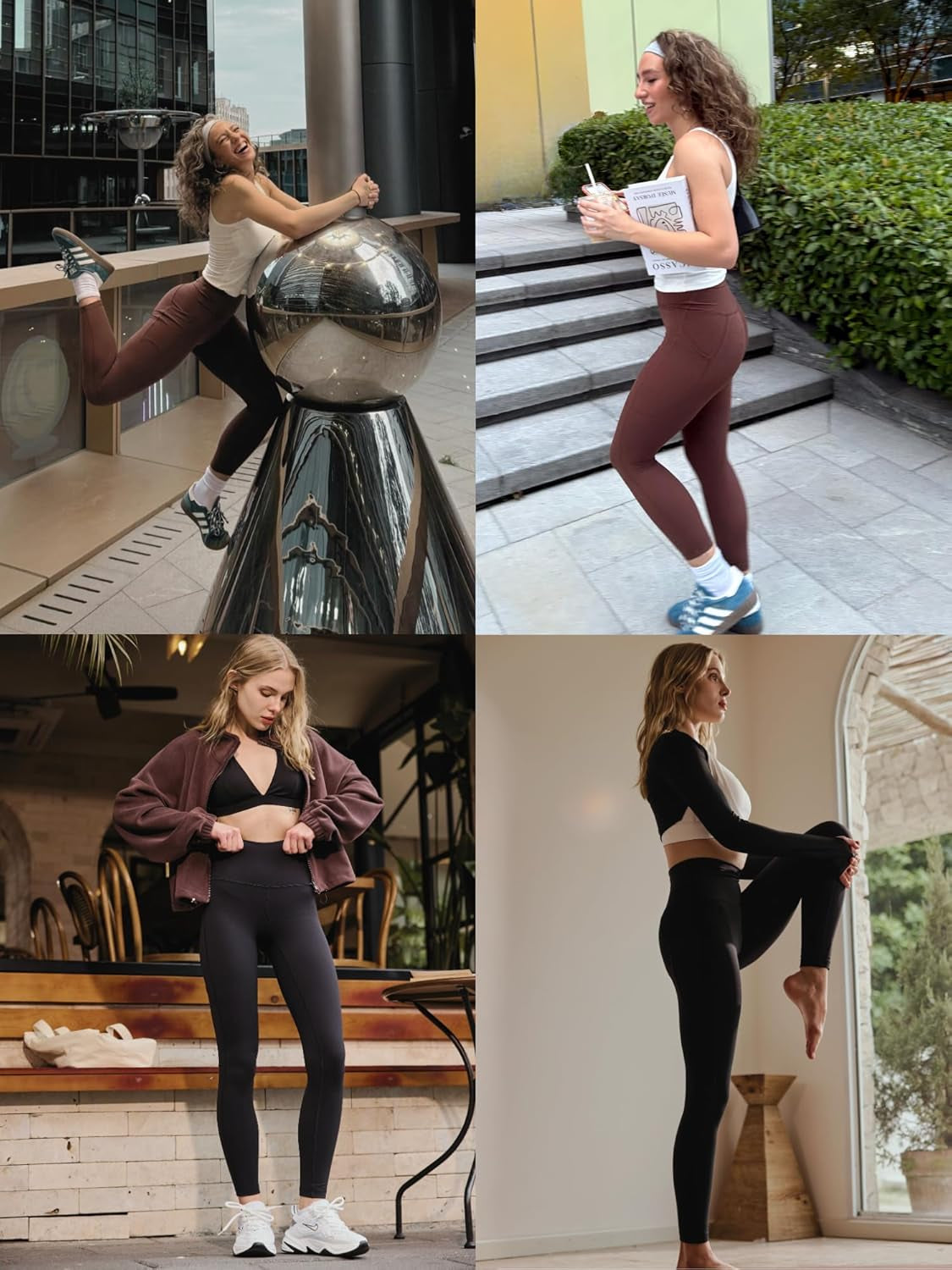 Flex & Grace SculptFit Pocket Leggings – High-Waisted Buttery Soft Yoga Leggings